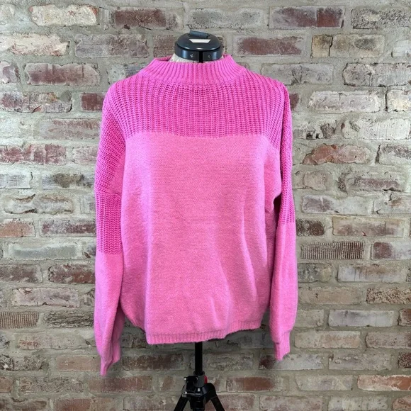 Miracle pink pullover sweater s/m - Picture 2 of 12